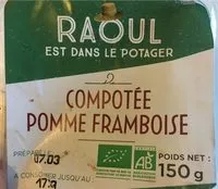 Mängden socker i Compotée Pomme Framboise