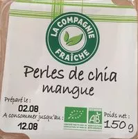 Mängden socker i Perles de chia mangue