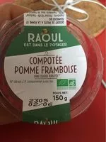 Mängden socker i Compotée Pomme Framboise