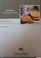 Mängden socker i Insudiet Galettes Figues Céréales