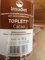 Mängden socker i Toplett