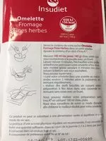 Mängden socker i Omelette Fromage Fines Herbes