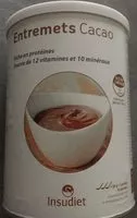 Mängden socker i Entremets cacao