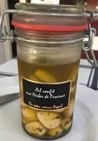 Mängden socker i Ail confit aux herbes de Provence