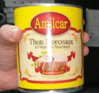 Mängden socker i Thon morceaux