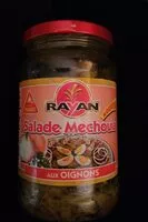 Mängden socker i Salade Mechouia