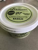 Mängden socker i Cancoillotte Basilic