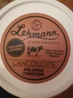 Mängden socker i Cancoillotte melange forestier
