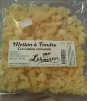 Mängden socker i Metton à Fondre fabrication artisanale