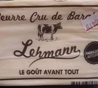 Mängden socker i Beurre cru de baratte