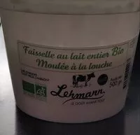 Mängden socker i Faisselle au lait entier bio moulée à la louche