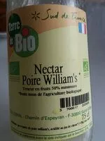 Mängden socker i Nectar poire williams