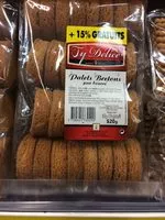 Mängden socker i Palets bretons pur beurre