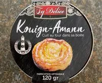 Mängden socker i Kouign Amann