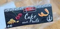 Mängden socker i Cake au fruit