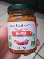 Mängden socker i Sauce Harissa bio