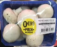 Mängden socker i Champignons de Paris blancs