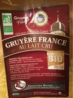 Mängden socker i Gruyère France râpé au lait cru