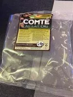 Mängden socker i Comté AOP râpé au lait cru