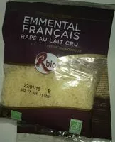 Mängden socker i Emmental français râpé au lait cru 3x70g