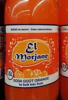 Mängden socker i Soda Tassili orange 2l