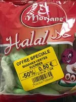 Mängden socker i Bananes