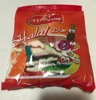 Mängden socker i Bonbons halal
