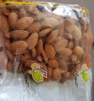 Mängden socker i Amandes décortiquées