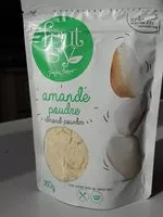 Mängden socker i Amandes en poudre