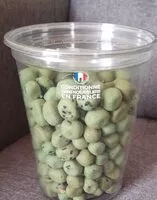 Mängden socker i Cacahuètes wasabi