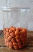 Mängden socker i Cacahuètes goût chili