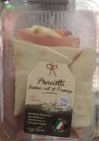 Mängden socker i Panciotti jambon cuit et fromage
