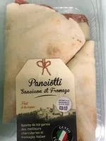 Mängden socker i Panciotti Saucisson et fromage