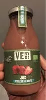 Mängden socker i Jus fraise & tofu