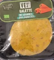 Mängden socker i Galette de legumes aux carottes
