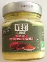 Mängden socker i Sauce Mangue Curcuma et Curry