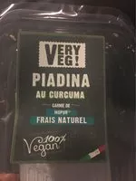 Mängden socker i Piadina au curcuma