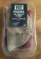 Mängden socker i Piadina aux céréales antiques garnie de carpaccio aromatique