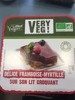 Mängden socker i Delice framboise myrtilles