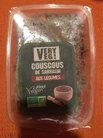 Mängden socker i Couscous de sarrasin aux legumes