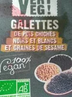 Mängden socker i Galettes de pois chiches noirs et blancs