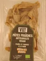 Mängden socker i Pâtes fraîches artisanales vegan