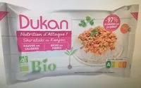 Mängden socker i Shirataki de Konjac bio