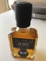 Mängden socker i Huile de noix