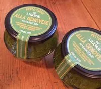 Mängden socker i Pesto sauce de la ligurie alla genovese au basilic dop