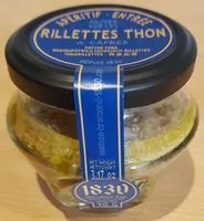 Mängden socker i Rillettes Thon & Câpres