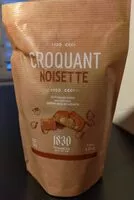 Mängden socker i Croquant noisette