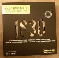 Mängden socker i Calissons d'Aix aux Amandes de Provence