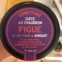 Mängden socker i Confiture de figue