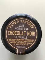 Mängden socker i Pâte à tartiner aux noisettes, chocolat noir et vanille